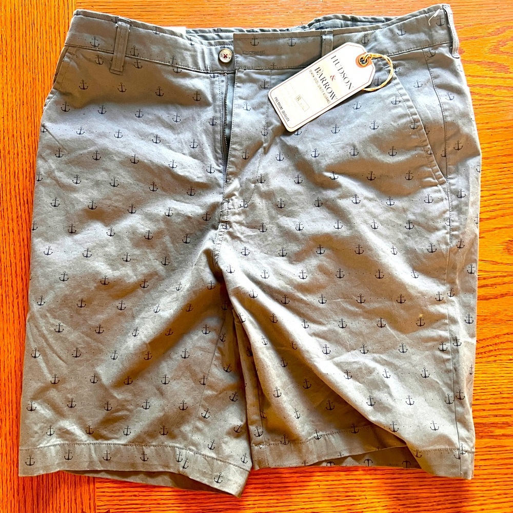 Anchors Away! NWT Hudson & Barrow Men’s Shorts‎